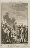Execution by burning