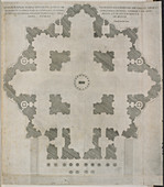 Plan of St.Peter's Basilica