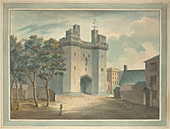 A tower of Lancaster Castle