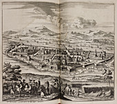 A view of Baghdad in the 17th century
