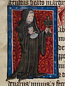 Friar in long robes