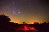 Orion over Kitt Peak Observatory,USA
