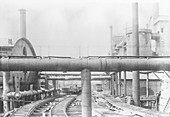 Iron works,Pennsylvania,1890s