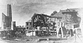 Iron works,Wales,19th century