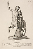 Sculpture of centaur from Italy
