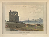 Broughty Castle in Forfarshire