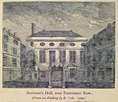 Stationer's Hall near Paternoster Row