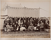 Group at the Lieutenant-Governor's camp
