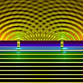 Double-slit experiment,artwork