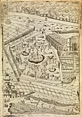 Bubonic plague quarantine site,1576