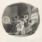 Optics and children,19th century