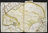 Plan of Woking Park