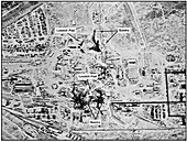 USSR missile test range,satellite image