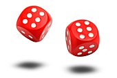 Falling dice