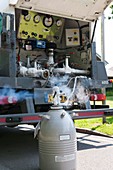 Liquid nitrogen delivery