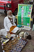 Traditional Indian medicine seller