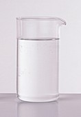 Beaker containing water