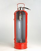 Cross-section of a fire extinguisher