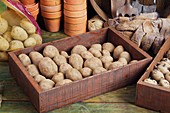 Box of potatoes