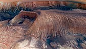 Hebes Chasma landslides,Mars