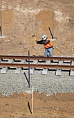 Railway construction