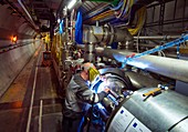 Large Hadron Collider maintenance