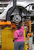 Car production assembly line