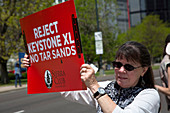 Protest against Keystone XL pipeline