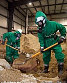 Hazardous materials cleanup training
