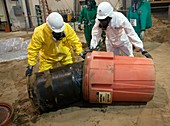 Hazardous materials cleanup training