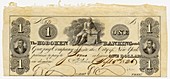 Hoboken Bank note,1826