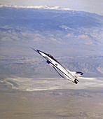 Herbst manoeuvre by X-31 aircraft,1994