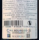 Traceable wine label