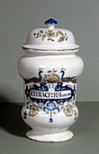 Drug jar,19th century