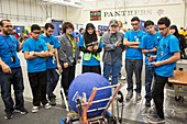 High school robotics competition,USA