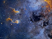 Tadpole nebula,optical image