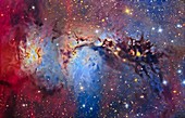 M78 reflection nebula,optical image