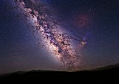 Milky Way over California,USA