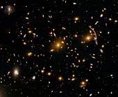 Galaxy cluster Abell 370,HST image