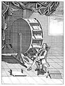 Rotary reading wheel,19th century