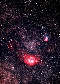 Nebulae in Sagittarius
