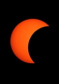 Partial solar eclipse,October 1996