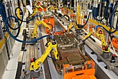 Robotic car production line