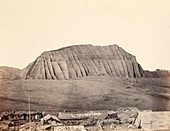 Mound of guano,Chincha Islands,Peru