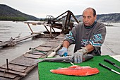 Subsistence fishing in Alaska