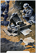 First World War,historical illustration