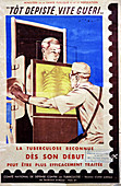 Tuberculosis screening,illustration