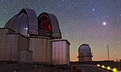 Mars and La Silla Observatory,Chile