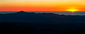Sunset over Paranal observatory,Chile
