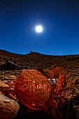 Petroglyphs and La Silla observatory